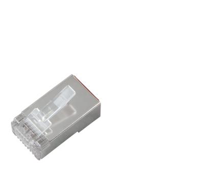 Modular-Stecker, Cat.5eE-MO8/8SR geschirmt VPE100 