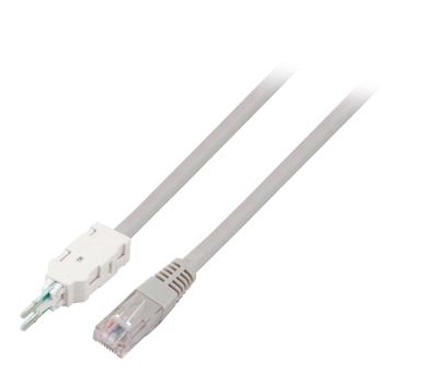 Patchkabel RJ45-LSA 1DA 4-pol.Belegung: 4/5 - 3/6, 1,0m 