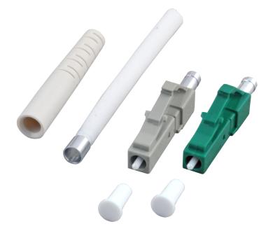 LC-Stecker Simplex Singlemode Ferrule126µ, 1,8mm 