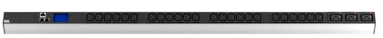 PDU Vertikal Monitored BN2000 24 x C13 + 3 x C19,Zuleit. 2 m H05VV-F 3G 2,5 mm², 3pol. CEE blau 16A 
