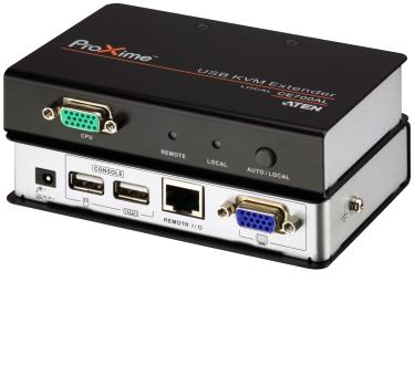 KVM Extender Set VGA - USB,RJ45, Sender + Empfänger 