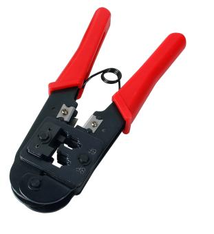 Crimpzange für ModularsteckerRJ45, RJ12, RJ11 
