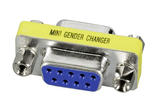 Mini Gender Changer DB9B/DB9B 