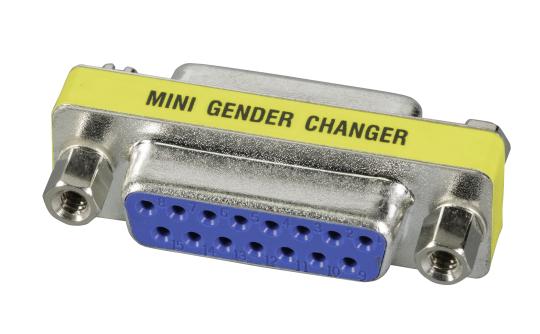 Mini Gender Changer DSUB15B/B 