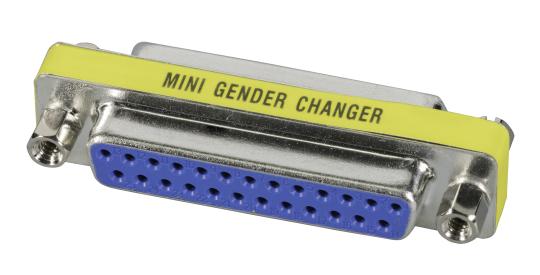 Mini Gender Changer DSUB25 B/B 