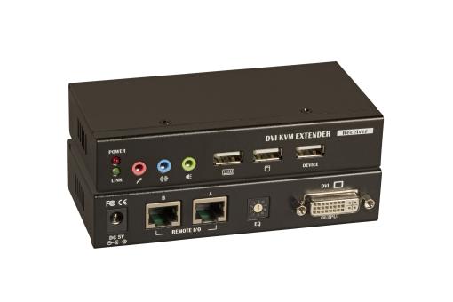 KVM Extender Set DVI USBSender + Empfänger 