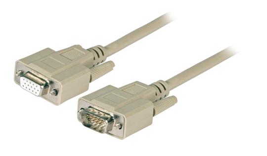 Monitorverlängerung2m 15pol.HDD Stecker-Buchse 