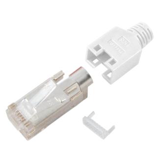 RJ45-Hirose Stecker TM11 beige100 Stk, 3 Elemente, Cat. 5e 