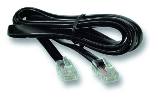 Modularkabel RJ12 (6/6) / RJ45(8/8),  1 M 