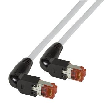 RJ45 Patchkabel S/FTP, Cat.6A, 2x TM2190°, UC900, 1,5m, grau 