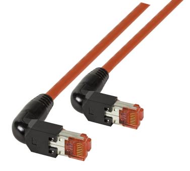RJ45 Patchkabel S/FTP, Cat.6A, 2x TM2190°, UC900, 1,5m, rot 