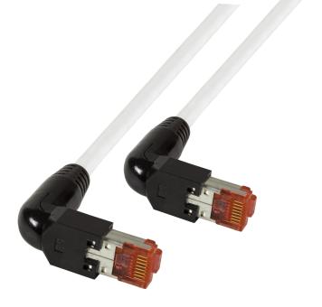 RJ45 Patchkabel S/FTP, Cat.6A, 2x TM2190°, UC900, 2m, weiß 