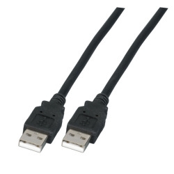 USB2.0 Anschlusskabel A-A, St.-St.,1,0m, LSZH 