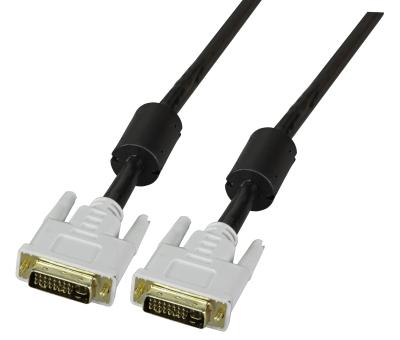 DVI Kabel Dual Link + AnalogDVI-D/Al 24+5, AWG28, 2m 