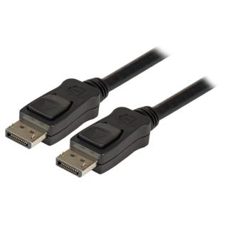 DisplayPort Anschlusskabel,Stecker-Stecker, 0,5, schwarz 
