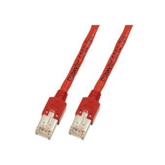 RJ45 Patchkabel S/UTP, Cat.5e, TM11,Dätwyler UNINET4P, 1,5m, rot 