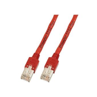 RJ45 Patchkabel S/UTP, Cat.5e, TM11,Dätwyler UNINET4P, 2m, rot 