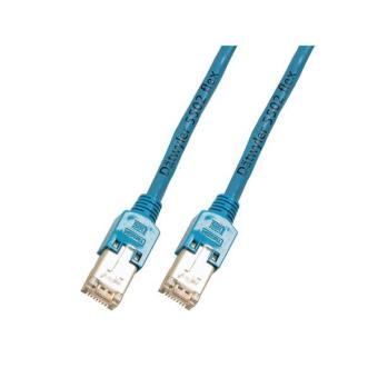 RJ45 Patchkabel S/UTP, Cat.5e, TM11,Dätwyler UNINET4P, 15m, blau 