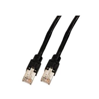 RJ45 Patchkabel S/UTP, Cat.5e, TM11,Dätwyler UNINET4P, 10m, schwarz 