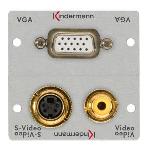 VGA (HD15), S-Video (4pin MiniDIN), Video (Cinch) alle Buchsen, Länge 35 cm 