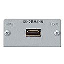 Anschlussblenden mit Kabelpeitsche für Installationskabel 19pin HDMI-Buchse, Länge 35 cm, Halbblende 