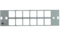 Frontplatte modular 1HE Eco/Basis/Profi 