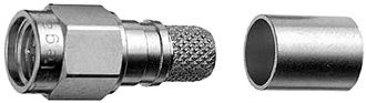 SMA-Kabelstecker cr/cr, 50 Ohm 