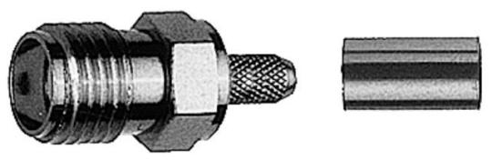 SMA-KABELBUCHSE CR NI 