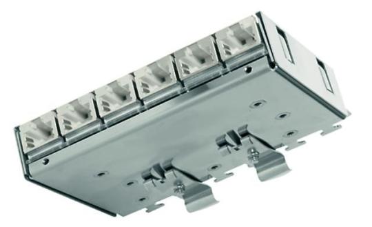 Mini-Verteiler f. Tragschiene TH35 