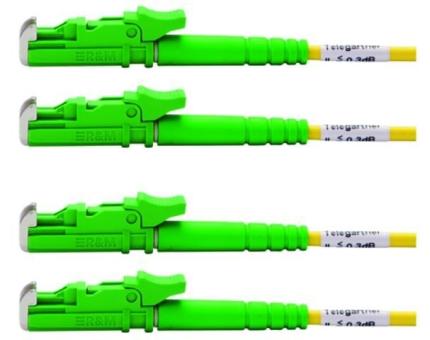 LWL Rangierkabel 2x E9/125 OS2, 10.0m 