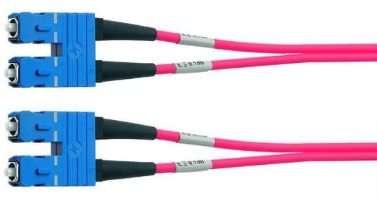 Duplex-Rangierkabel 9/125 OS2, L=10 m 