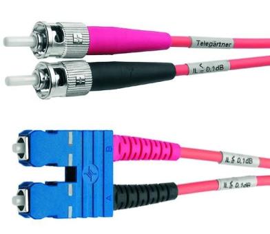 Duplex-Adaperkabel 50/125 OM4, L=5 m 