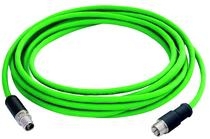 STX M12x1-M12x1 VL X-kod. Cat.6A 