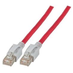 RJ45 Patchkabel S/FTP, Cat.6A, VC LED ab 0,5m 