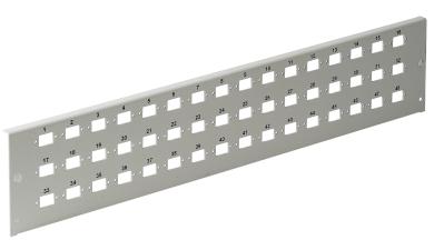 Verteilerplatte 24 SC-Duplexfür Wandverteiler 53604.1V2 