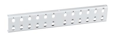 Verteilerplatte 24 STfür Miniwandverteiler 53605.1 