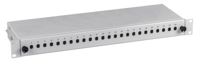 Breakout-Box 12SC(D)-Fronttiefenverstellbar, 1 HE 