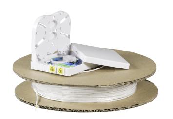 FTTX Compact Box 2xSC/APC Kupplung SX &2x SC/APC SM G657A2 2F Pigtail , 60 m 