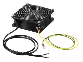 Einbaulüfter f. WandverteilerLüftergitter und Kabel 