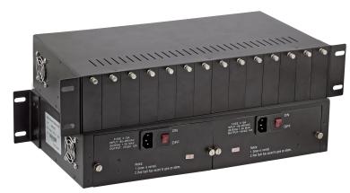 19" Rack-mount chassis2 HE 14 slots 