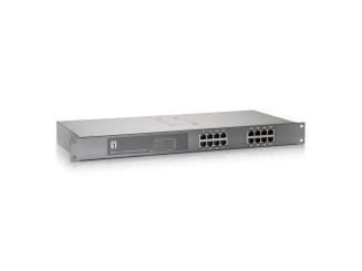 16 Port Fast Ethernet PoE PlusSwitch (240W) 