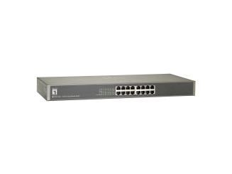 16 Port Fast Ethernet Switch,internes Netzteil 