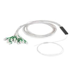 PLC Splitter 1 open End auf 8 LC/APC, 9/125µ G657 