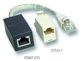 ISDN Adapter RJ45-St/Buterminiert, 0,15 Meter 