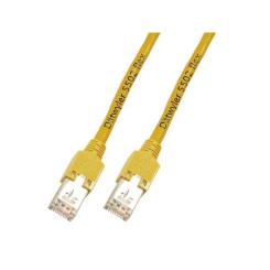 RJ45 Patchkabel S/UTP, Cat.5e, TM11,Dätwyler UNINET4P, 20m, gelb 