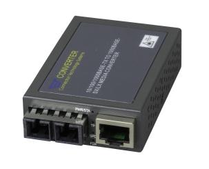 Compact Media Konverter RJ45-SC550m, MM, Gigabit Ethernet 