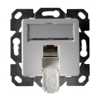 AMJ45 8  1fach  CAT6A  4P UP50 EK   RAL 1013 