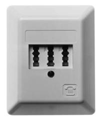 ANSCHLUSSDOSE TAE 3 X 6 NFN AP 