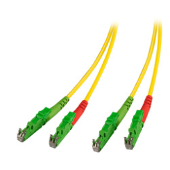 LWL Duplex Patchkabel E2000/APC auf xx Stecker 