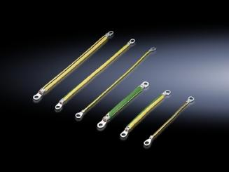 Erdungsbänder M8-M8, Querschnitt 16mm², Länge 300 mm 